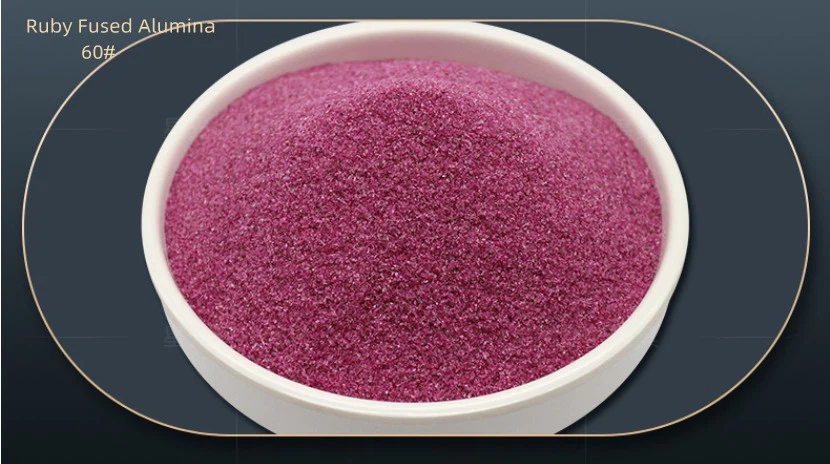 Pink Ruby Fused Alumina Corundum 60 Pink Ruby Fused Alumina Corundum 60