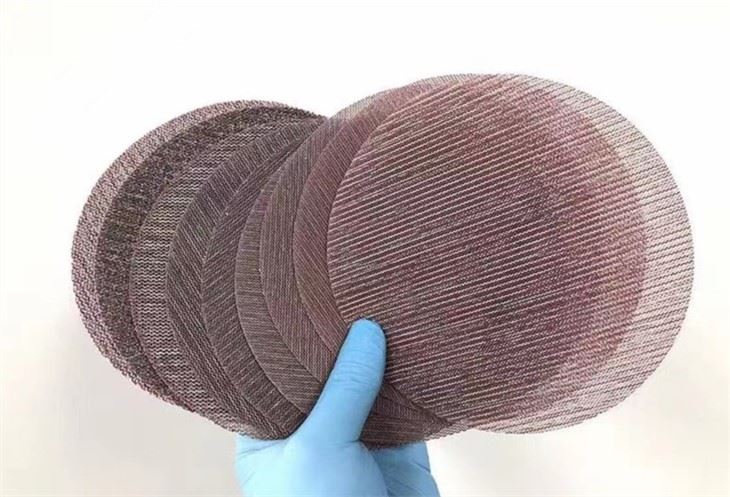 Mesh sandpaper
